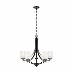 Sea Gull Elmwood Park 5-LT Chandelier - Bronze - 3137305-710