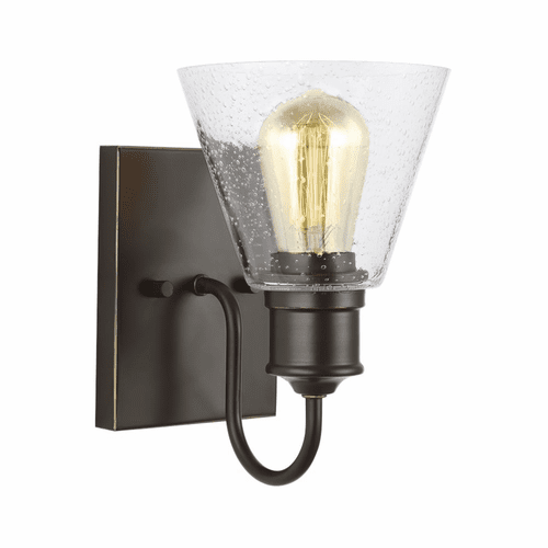 Sea Gull Elsa 1-LT Bath/Wall Sconce - Heirloom Bronze - 4120301-782