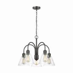 Sea Gull Elsa 5-LT Chandelier - Heirloom Bronze - 3120305-782 Sea Gull Elsa 5-LT Chandelier - Heirloom Bronze - 3120305-782