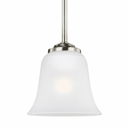 Sea Gull Emmons 1-LT Mini-Pendant - Brushed Nickel - 6139001-962