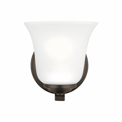 Sea Gull Emmons 1-LT Wall Sconce - Bronze - 4139001-710