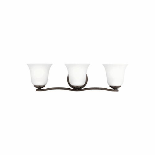Sea Gull Emmons 3-LT Bath Vanity Light - Bronze - 4439003-710
