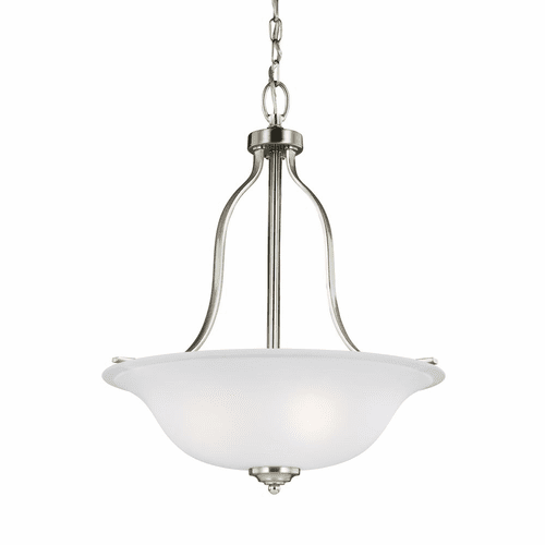 Sea Gull Emmons 3-LT Pendant - Brushed Nickel - 6639003-962