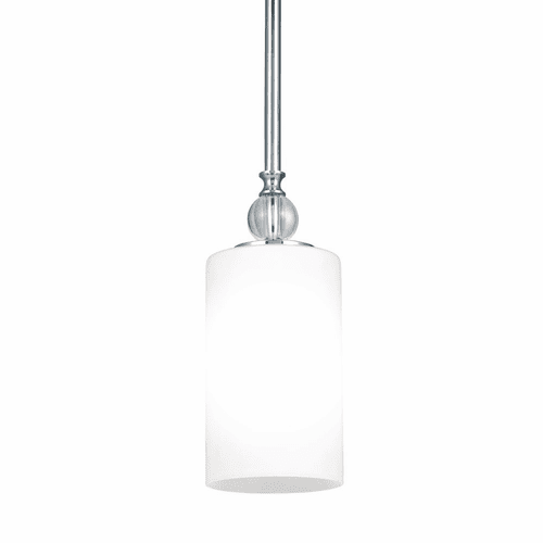 Sea Gull Englehorn 1-LT Mini-Pendant - Chrome / Optic Crystal - 6113401-05