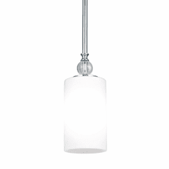 Sea Gull Englehorn 1-LT Mini-Pendant - Chrome / Optic Crystal - 6113401-05