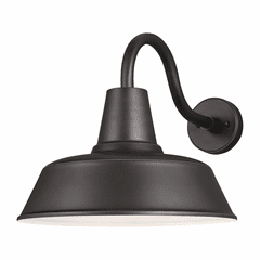 Sea Gull Extra Large 1-LT Outdoor Wall Lantern - Antique Bronze - 8837401-71