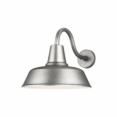 Sea Gull Extra Large 1-LT Outdoor Wall Lantern - Pewter - 8837401-57