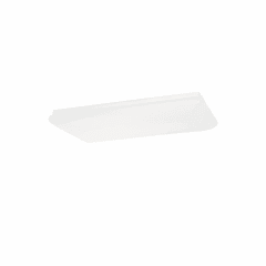 Sea Gull Fluorescent 4-LT Ceiling Flush Mount - White - 59271LE-15