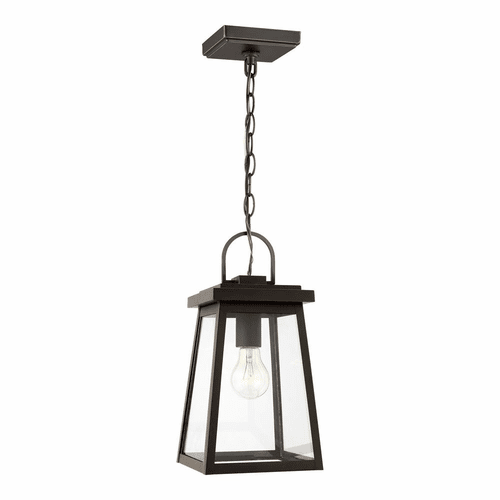 Sea Gull Founders 1-LT Outdoor Pendant - Antique Bronze - 6248401-71