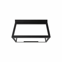 Sea Gull Founders 2-LT Outdoor Flush Mount - Black - 7848402EN3-12