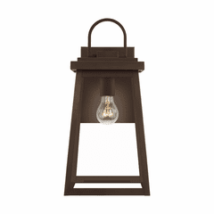 Sea Gull Founders Large 1-LT Outdoor Wall Lantern - Antique Bronze - 8748401-71