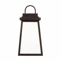 Sea Gull Founders Large 1-LT Outdoor Wall Lantern - Antique Bronze - 8748401EN3-71 Sea Gull Founders Large 1-LT Outdoor Wall Lantern - Antique Bronze - 8748401EN3-71