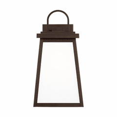 Sea Gull Founders Medium 1LT Outdoor Wall Lantern - Antique Bronze - 8648401EN3-71