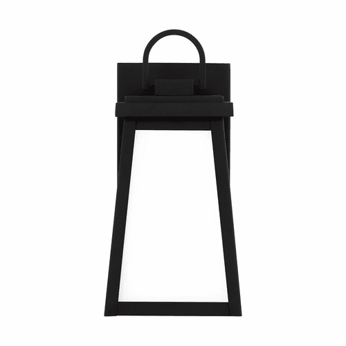 Sea Gull Founders Small 1-LT Outdoor Wall Lantern - Black - 8548401EN3-12