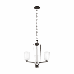 Sea Gull Franport 3-LT Chandelier - Burnt Sienna - 3128903-710
