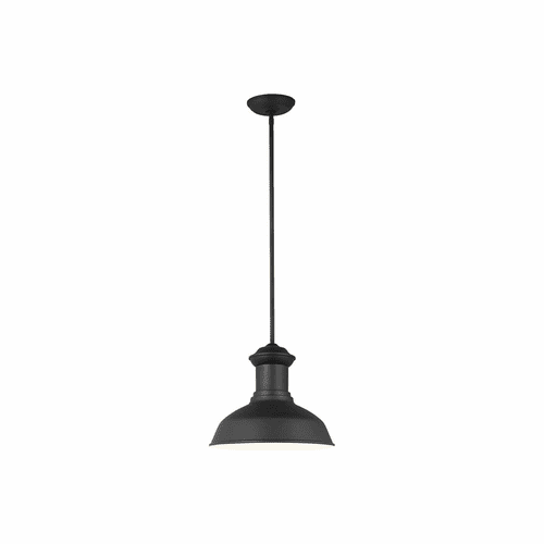Sea Gull Fredricksburg 1-LT Outdoor Pendant - Black - 6247701-12