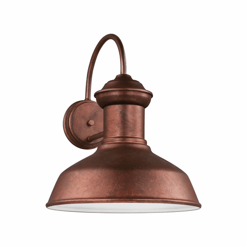 Sea Gull Fredricksburg Large 1-LT Outdoor Wall Lantern - Copper - 8647701-44