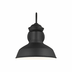 Sea Gull Fredricksburg Small 1-LT Outdoor Wall Lantern - Black - 8547701-12