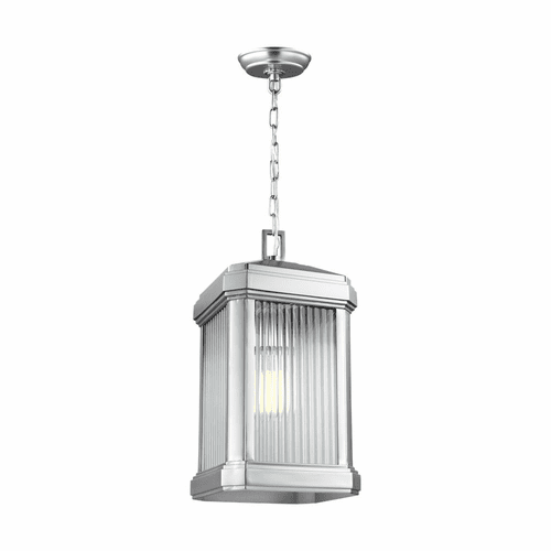 Sea Gull Gaelan 1-LT Outdoor Pendant - Painted Brushed Nickel - 6247431-753