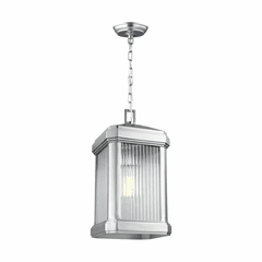 Sea Gull Gaelan 1-LT Outdoor Pendant - Painted Brushed Nickel - 6247431-753