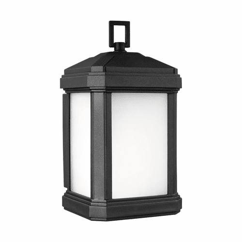 Sea Gull Gaelan Small 1-LT Outdoor Wall Lantern - Black - 8547401EN3-12