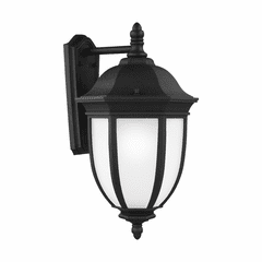 Sea Gull Galvyn Extra Large 1-LT Outdoor Wall Lantern - Black - 8829301-12