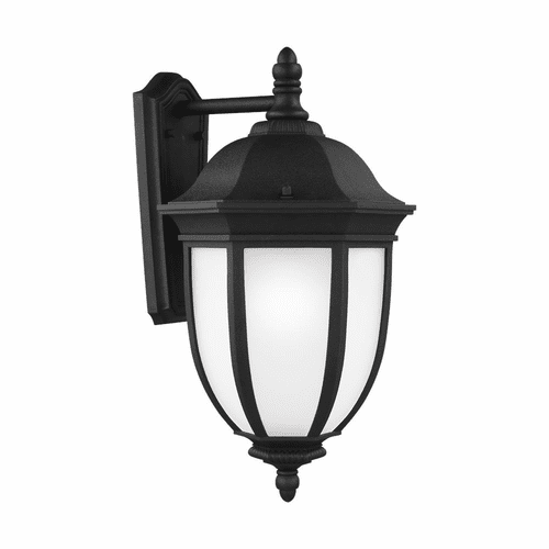 Sea Gull Galvyn Extra Large 1-LT Outdoor Wall Lantern - Black - 8829301EN3-12