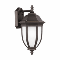Sea Gull Galvyn Large 1-LT Outdoor Wall Lantern - Antique Bronze - 8729301EN3-71