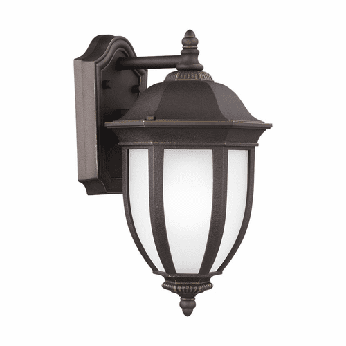 Sea Gull Galvyn Medium 1-LT Outdoor Wall Lantern - Antique Bronze - 8629301EN3-71