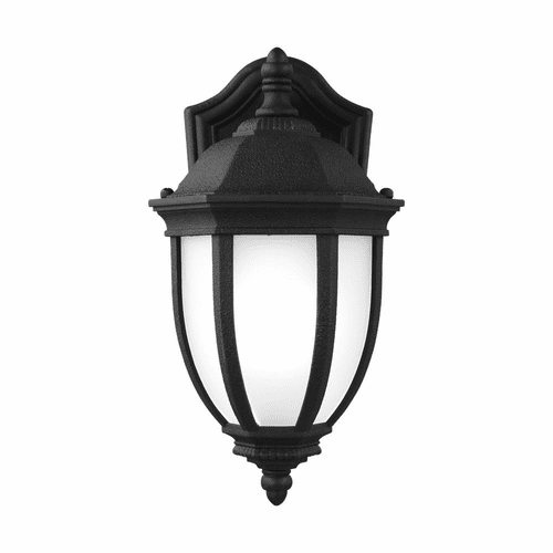 Sea Gull Galvyn Small 1-LT Outdoor Wall Lantern - Black - 8529301-12