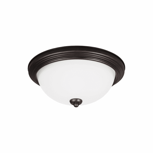 Sea Gull Geary 1-LT Ceiling Flush Mount - Burnt Sienna - 77263-710