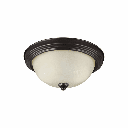Sea Gull Geary 2-LT Ceiling Flush Mount - Burnt Sienna - 77064-710