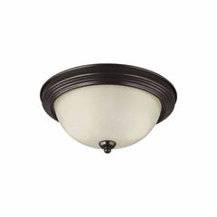 Sea Gull Geary 2-LT Ceiling Flush Mount - Burnt Sienna - 77064-710
