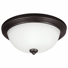 Sea Gull Geary 2-LT Ceiling Flush Mount - Burnt Sienna - 77264-710