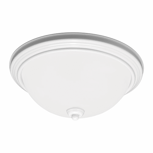 Sea Gull Geary 2-LT Flush Mount - White - 77064-15