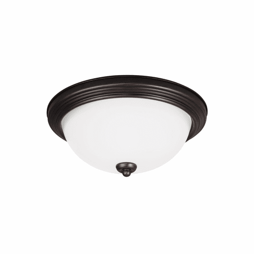 Sea Gull Geary 2-LT LED Ceiling Flush Mount - Burnt Sienna - 77264EN3-710