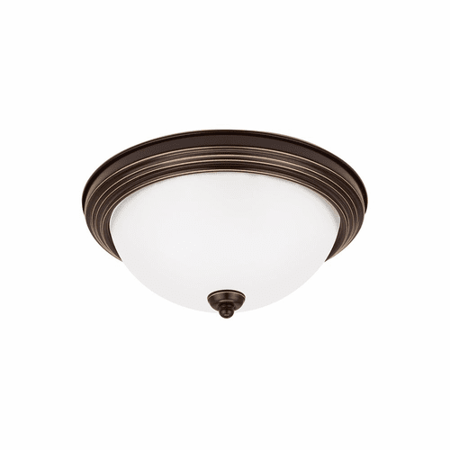 Sea Gull Geary 2-LT LED Ceiling Flush Mount - Heirloom Bronze - 77064EN3-782