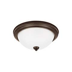 Sea Gull Geary 2-LT LED Ceiling Flush Mount - Heirloom Bronze - 77064EN3-782