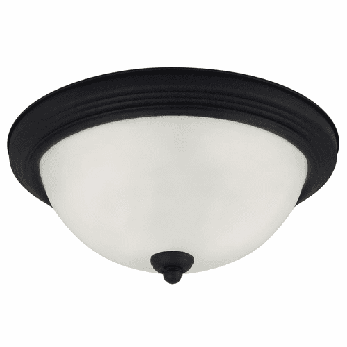 Sea Gull Geary 3-LT Ceiling Flush Mount - Blacksmith - 77065-839
