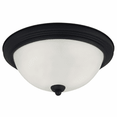 Sea Gull Geary 3-LT Ceiling Flush Mount - Blacksmith - 77065-839