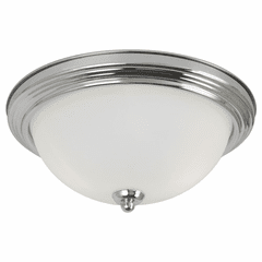 Sea Gull Geary 3-LT Ceiling Flush Mount - Chrome - 77065-05