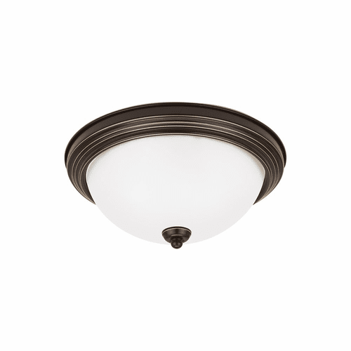 Sea Gull Geary Large LED Ceiling Flush Mount - Heirloom Bronze - 7716593S-782