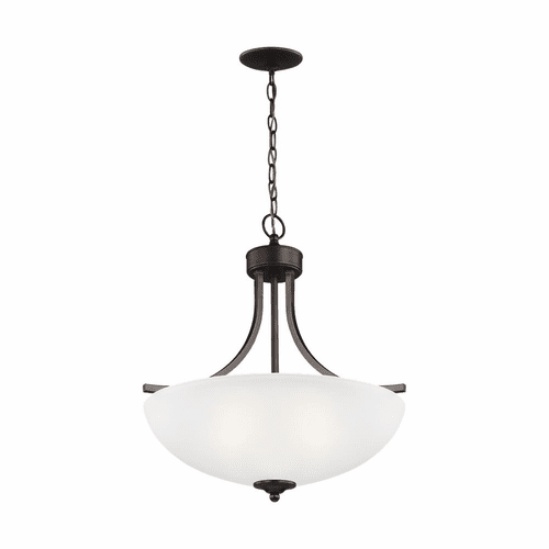 Sea Gull Geary Medium 3-LT Pendant - Burnt Sienna - 6616503-710