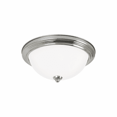 Sea Gull Geary Small LED Ceiling Flush Mount - Chrome - 7716393S-05