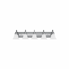Sea Gull Gladstone 5-LT Wall/Bath Light - Chrome - 44854-05