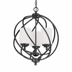 Sea Gull Goliad 3-LT Hall/Foyer Light - Blacksmith - 5125203-839