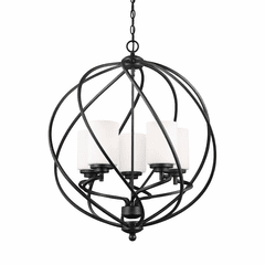 Sea Gull Goliad 5-LT Hall/Foyer Light - Blacksmith - 5125205-839