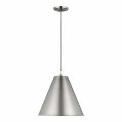 Sea Gull Gordon One Light Small Pendant - Antique Brushed Nickel - 6585101-965