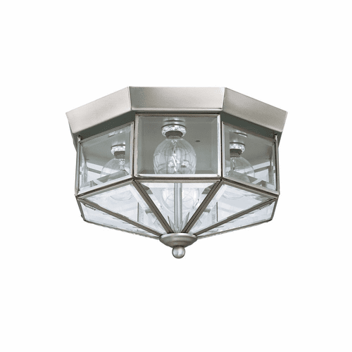 Sea Gull Grandover 4-LT Ceiling Flush Mount - Brushed Nickel - 7662-962