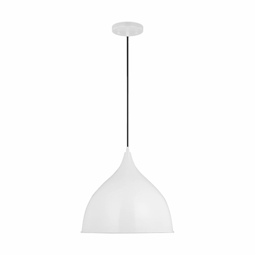 Sea Gull Grant 1-LT Pendant - White - 6001001-15